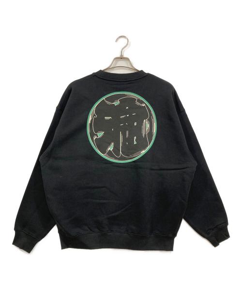 Champion（チャンピオン）Champion (チャンピオン) Sneakerwolf クルーネックスウェットシャツ ブラック サイズ:L 未使用品の古着・服飾アイテム