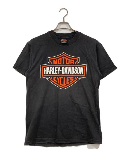 HARLEY-DAVIDSON（ハーレーダビッドソン）HARLEY-DAVIDSON (ハーレーダビッドソン) プリントTシャツ ブラック サイズ:Ⅿの古着・服飾アイテム