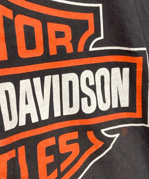HARLEY-DAVIDSON（ハーレーダビッドソン）HARLEY-DAVIDSON (ハーレーダビッドソン) プリントTシャツ ブラック サイズ:Ⅿの古着・服飾アイテム