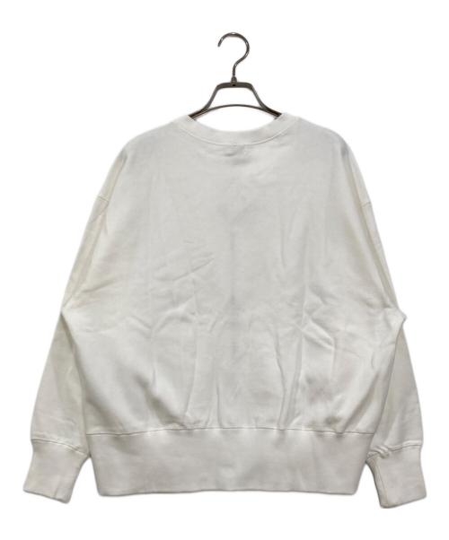 URBAN RESEARCH DOORS（アーバンリサーチドアーズ）URBAN RESEARCH DOORS (アーバンリサーチドアーズ) コットンスウェットZIPカーディガン ホワイト サイズ:Ⅿの古着・服飾アイテム