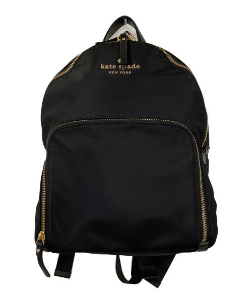 Kate Spade（ケイトスペード）Kate Spade (ケイトスペード) ナイロンリュック ブラックの古着・服飾アイテム