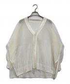 JOURNAL STANDARD relumeジャーナルスタンダード レリューム）の古着「メッシュカーディガン」｜ホワイト