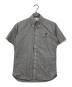 NUMBER (N)INE（ナンバーナイン）の古着「音符刺繍ロゴ半袖シャツ」｜グレー