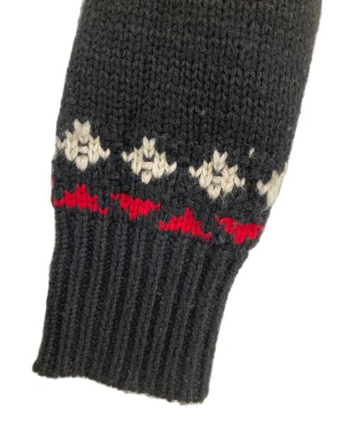 POLO RALPH LAUREN（ポロ・ラルフローレン）POLO RALPH LAUREN (ポロ・ラルフローレン) フェアアイルノルディックアルパカセーター ブラック サイズ:XSの古着・服飾アイテム