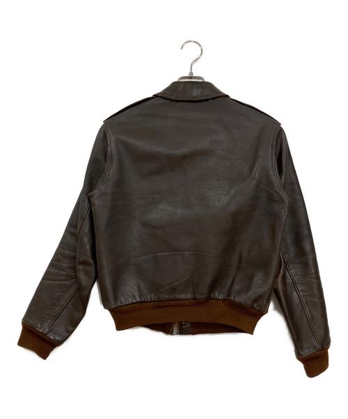 THE REAL McCOY'S（ザ・リアルマッコイズ）THE REAL McCOY'S (ザ・リアルマッコイズ) フライトジャケット ブラウン サイズ:36の古着・服飾アイテム