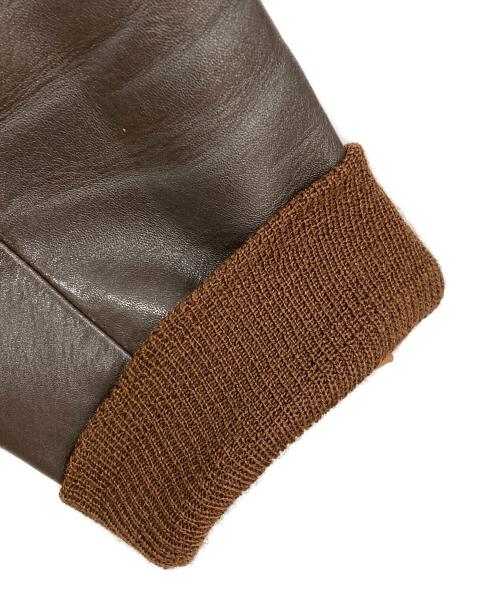 THE REAL McCOY'S（ザ・リアルマッコイズ）THE REAL McCOY'S (ザ・リアルマッコイズ) フライトジャケット ブラウン サイズ:36の古着・服飾アイテム