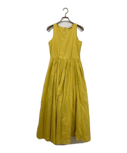 MARIHA（マリハ）MARIHA (マリハ) 夏のレディのドレス イエロー サイズ:FREEの古着・服飾アイテム