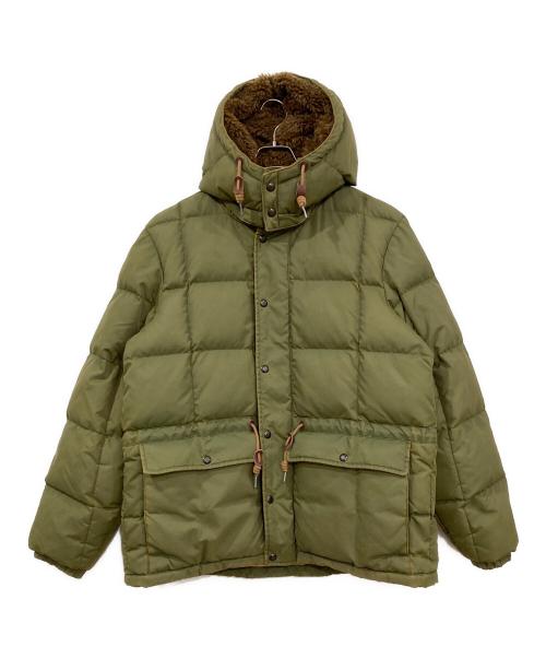 RRL（ダブルアールエル）RRL (ダブルアールエル) Coated Twill Quilted Jacket/used加工中綿ジャケット グリーン サイズ:Ⅿの古着・服飾アイテム