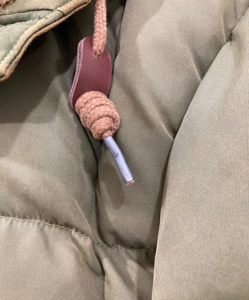 RRL（ダブルアールエル）RRL (ダブルアールエル) Coated Twill Quilted Jacket/used加工中綿ジャケット グリーン サイズ:Ⅿの古着・服飾アイテム