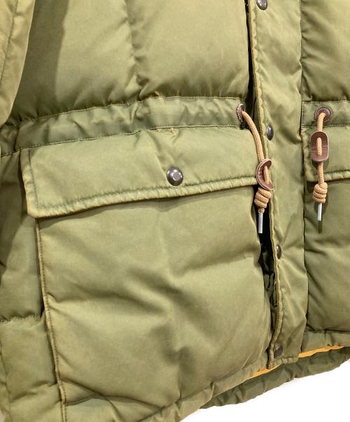RRL（ダブルアールエル）RRL (ダブルアールエル) Coated Twill Quilted Jacket/used加工中綿ジャケット グリーン サイズ:Ⅿの古着・服飾アイテム