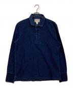 RRLダブルアールエル）の古着「インディゴプルオーバーシャツ」｜インディゴ