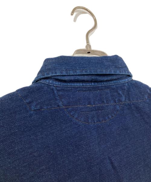 RRL（ダブルアールエル）RRL (ダブルアールエル) インディゴプルオーバーシャツ インディゴ サイズ:Mの古着・服飾アイテム