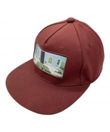 UNDERCOVER（アンダーカバー）の古着「キャップ」｜ワインレッド