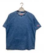 DIESELディーゼル）の古着「D-BIGGOR-NE TRACK DENIM T-SHIRT」｜インディゴ