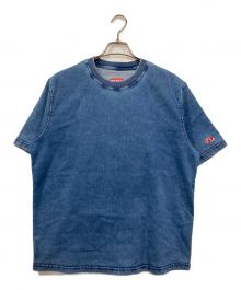 DIESEL（ディーゼル）の古着「D-BIGGOR-NE TRACK DENIM T-SHIRT」｜インディゴ