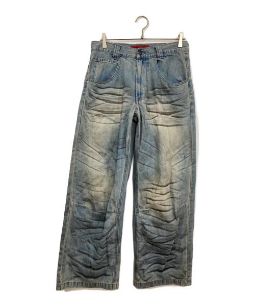 Jaded London（ジェイデッドロンドン）JADED LONDON (ジェイデッドロンドン) Whisker Colossus Jeans インディゴ サイズ:30の古着・服飾アイテム