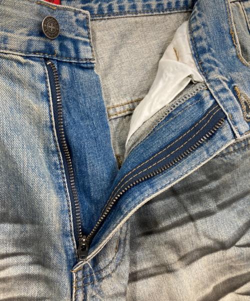 Jaded London（ジェイデッドロンドン）JADED LONDON (ジェイデッドロンドン) Whisker Colossus Jeans インディゴ サイズ:30の古着・服飾アイテム