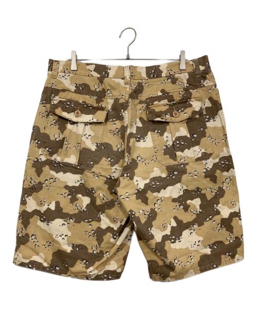 stussy（ステューシー）stussy (ステューシー) 00s チョコレートチップカモショーツ ベージュ サイズ:36の古着・服飾アイテム