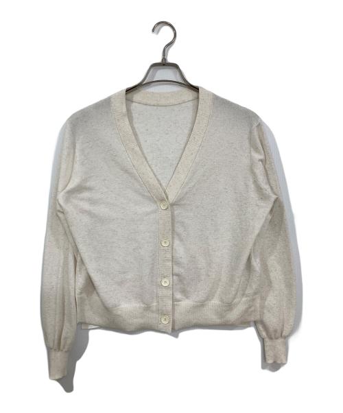 styling/（スタイリング）styling/ (スタイリング) Vネックニットカーディガン アイボリー サイズ:FREEの古着・服飾アイテム
