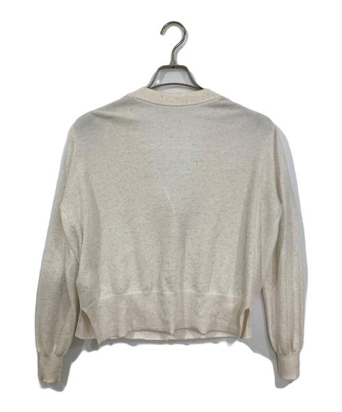 styling/（スタイリング）styling/ (スタイリング) Vネックニットカーディガン アイボリー サイズ:FREEの古着・服飾アイテム