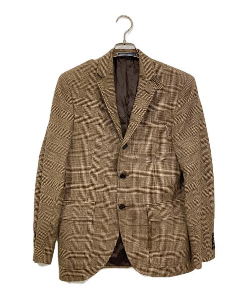 POLO RALPH LAUREN（ポロ・ラルフローレン）POLO RALPH LAUREN (ポロ・ラルフローレン) 段返り3Bテーラードジャケット ブラウン サイズ:46の古着・服飾アイテム