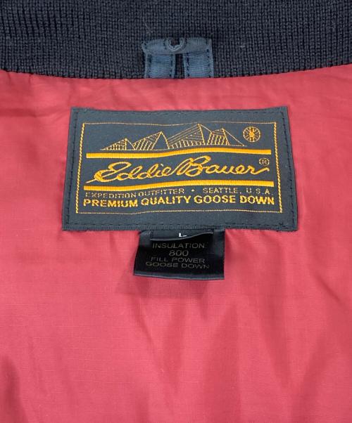 Eddie Bauer（エディーバウアー）Eddie Bauer (エディーバウアー) オールパーパス ダウンジャケット ブラック サイズ:Lの古着・服飾アイテム