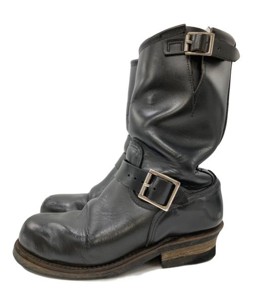 RED WING（レッドウィング）RED WING (レッドウィング) エンジニアブーツ ブラック サイズ:5 1/2Dの古着・服飾アイテム