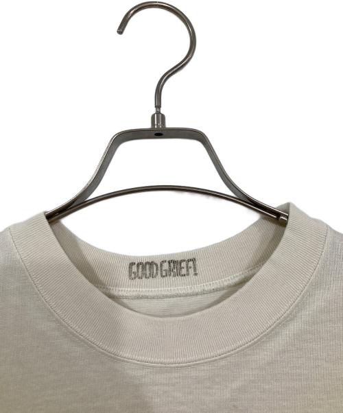 GOOD GRIEF!（グッドグリーフ）GOOD GRIEF! (グッドグリーフ) RACKED PRINT FOOTBALL TEE ホワイト サイズ:FREE 未使用品の古着・服飾アイテム