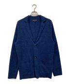 BROOKS BROTHERSブルックスブラザーズ）の古着「リネン/コットン ニットジャケット」｜ブルー
