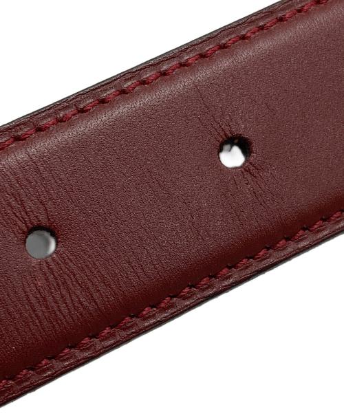 Cartier（カルティエ）Cartier (カルティエ) マストラインベルト レッドの古着・服飾アイテム