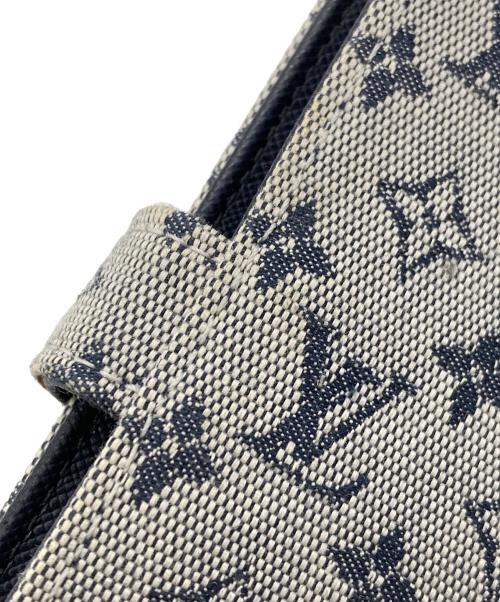 LOUIS VUITTON（ルイ ヴィトン）LOUIS VUITTON (ルイ ヴィトン) 手帳カバー ブルーの古着・服飾アイテム