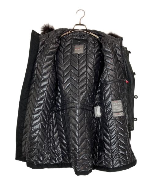 DUVETICA（デュベティカ）DUVETICA (デュベティカ) AKM (エーケーエム) WOOL N-3Bダウンコート/ウールコート ブラック サイズ:Lの古着・服飾アイテム