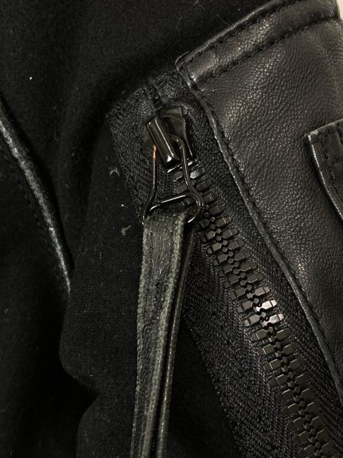 DUVETICA（デュベティカ）DUVETICA (デュベティカ) AKM (エーケーエム) WOOL N-3Bダウンコート/ウールコート ブラック サイズ:Lの古着・服飾アイテム