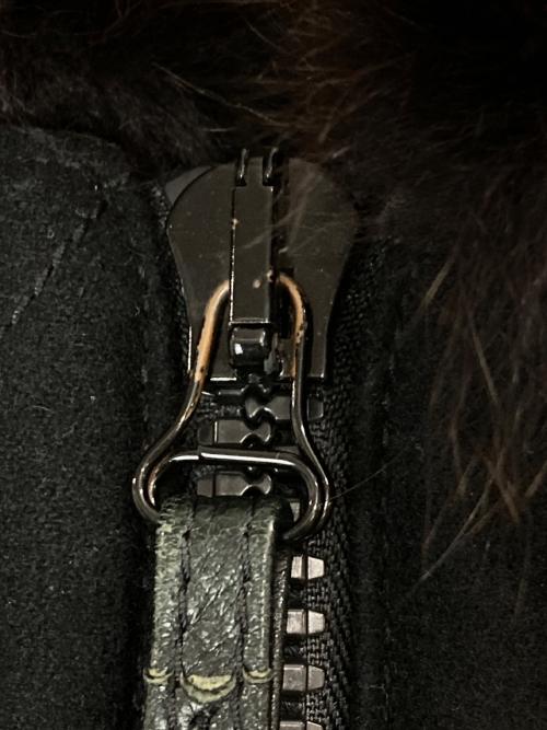 DUVETICA（デュベティカ）DUVETICA (デュベティカ) AKM (エーケーエム) WOOL N-3Bダウンコート/ウールコート ブラック サイズ:Lの古着・服飾アイテム