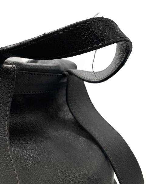 PRADA（プラダ）PRADA (プラダ) レザーバックパック ブラックの古着・服飾アイテム