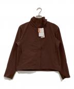 DANSKINダンスキン）の古着「STRETCH DOUBLE WEAVE JACKET」｜ブラウン