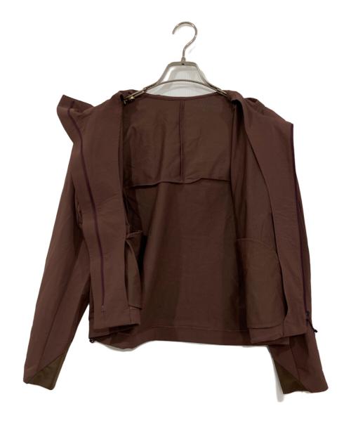 DANSKIN（ダンスキン）DANSKIN (ダンスキン) STRETCH DOUBLE WEAVE JACKET ブラウン サイズ:Ⅿの古着・服飾アイテム