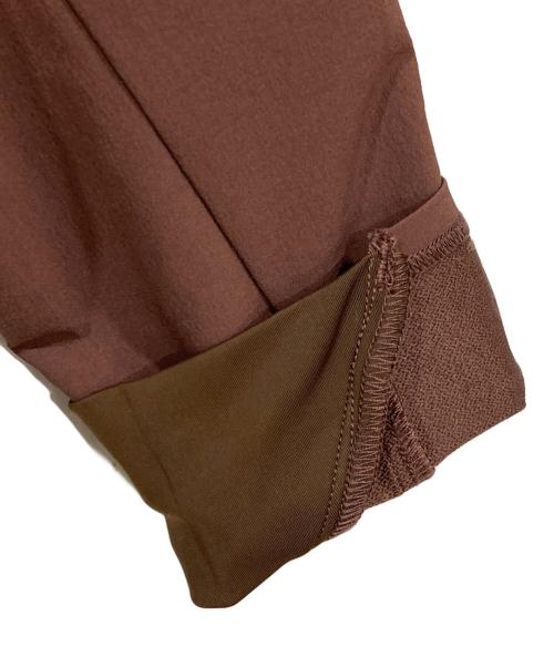 DANSKIN（ダンスキン）DANSKIN (ダンスキン) STRETCH DOUBLE WEAVE JACKET ブラウン サイズ:Ⅿの古着・服飾アイテム