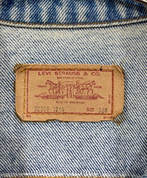 LEVI'S（リーバイス）LEVI'S (リーバイス) デニムジャケット ブルー サイズ:36Rの古着・服飾アイテム