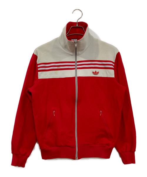 adidas（アディダス）adidas (アディダス) ヴィンテージトラックジャケット レッド サイズ:4の古着・服飾アイテム