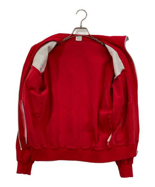 adidas（アディダス）adidas (アディダス) ヴィンテージトラックジャケット レッド サイズ:4の古着・服飾アイテム