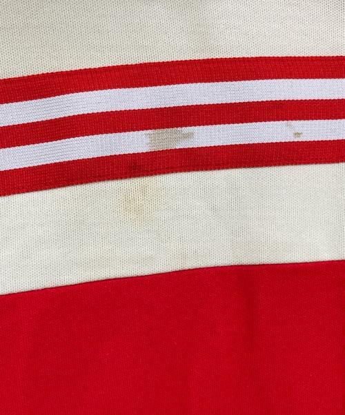 adidas（アディダス）adidas (アディダス) ヴィンテージトラックジャケット レッド サイズ:4の古着・服飾アイテム