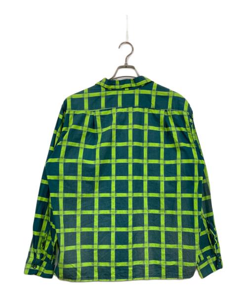 DEER CREEK（ディアークリーク）DEER CREEK (ディアークリーク) 長袖オープンカラーシャツ グリーン サイズ:-の古着・服飾アイテム