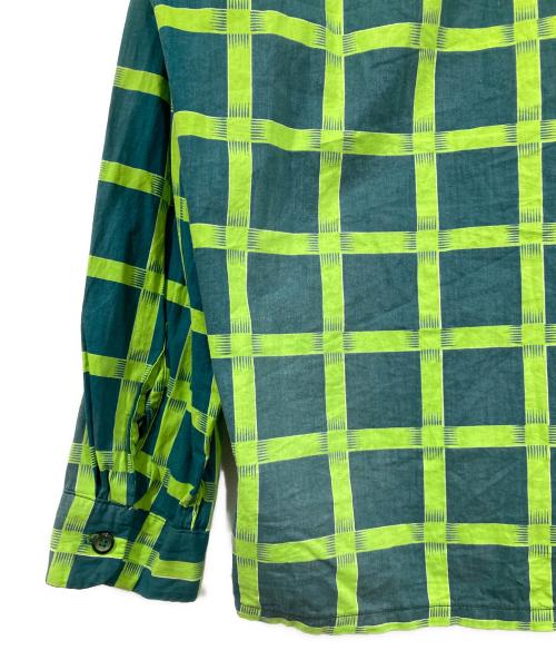 DEER CREEK（ディアークリーク）DEER CREEK (ディアークリーク) 長袖オープンカラーシャツ グリーン サイズ:-の古着・服飾アイテム