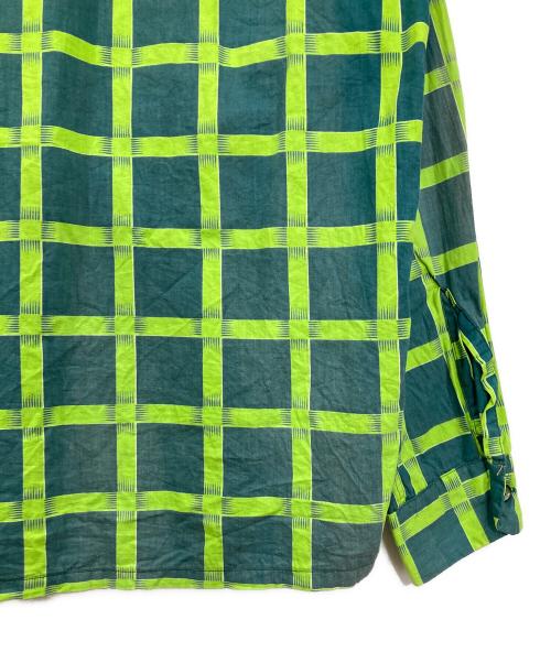 DEER CREEK（ディアークリーク）DEER CREEK (ディアークリーク) 長袖オープンカラーシャツ グリーン サイズ:-の古着・服飾アイテム