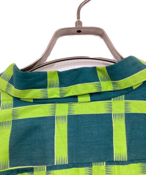 DEER CREEK（ディアークリーク）DEER CREEK (ディアークリーク) 長袖オープンカラーシャツ グリーン サイズ:-の古着・服飾アイテム