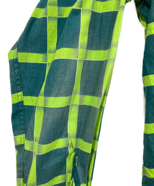 DEER CREEK（ディアークリーク）DEER CREEK (ディアークリーク) 長袖オープンカラーシャツ グリーン サイズ:-の古着・服飾アイテム