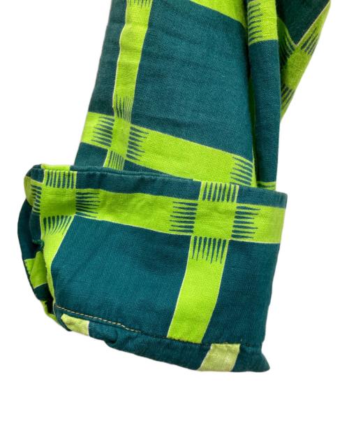 DEER CREEK（ディアークリーク）DEER CREEK (ディアークリーク) 長袖オープンカラーシャツ グリーン サイズ:-の古着・服飾アイテム