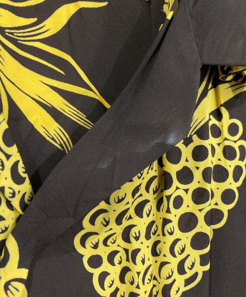 Sun Surf（サンサーフ）Sun Surf (サンサーフ) 長袖アロハシャツ ブラウン サイズ:Lの古着・服飾アイテム