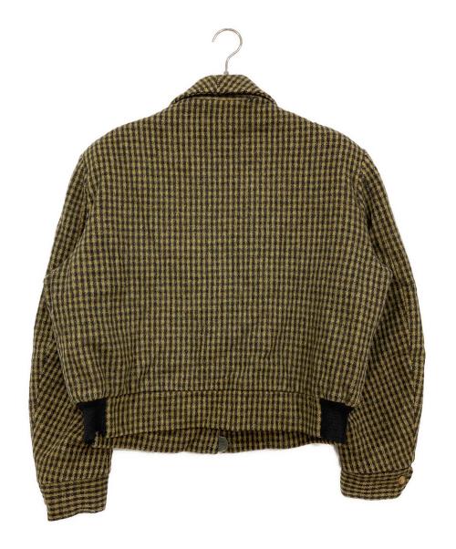 Barry Dolan（バリードラン）Barry Dolan (バリードラン) ジップブルゾン ブラウン サイズ:-の古着・服飾アイテム